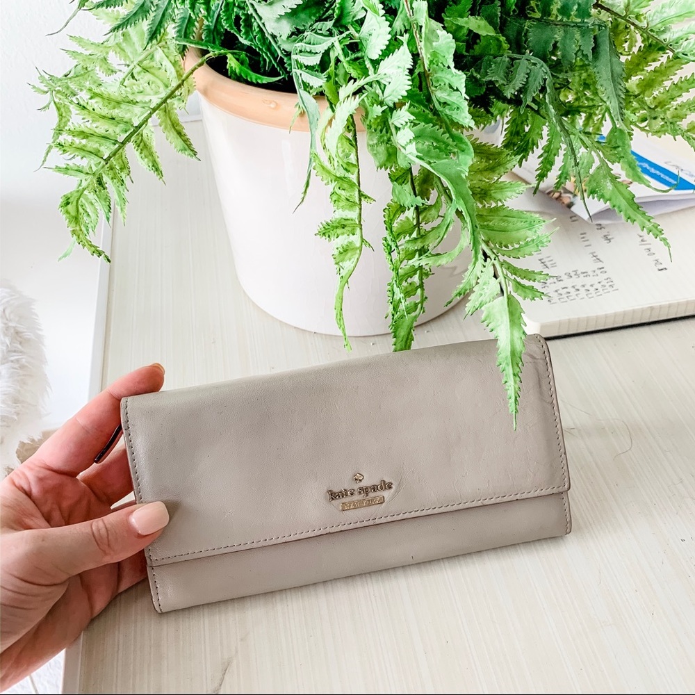 Authentic leather Kate spade wallet
